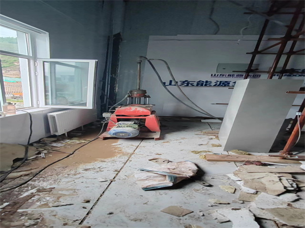 铜官地基基础下沉墙体裂缝加固注浆顶升施工